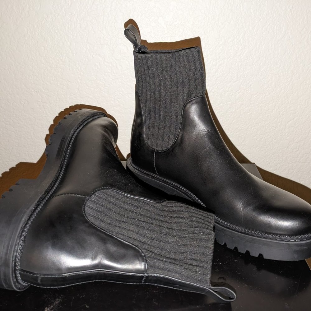 Blondo Leather/Suede Hallie Waterproof Boots - Brand New Size 9M